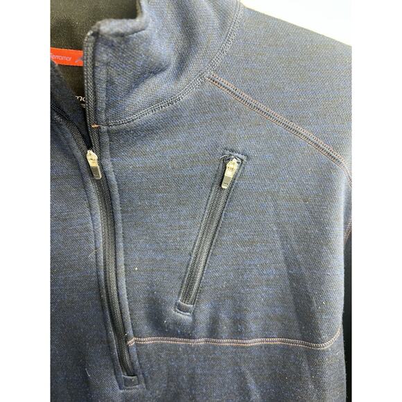 Terramar Climasense 1/4 zipper pullover Men's size M Black - Picture 5 of 7